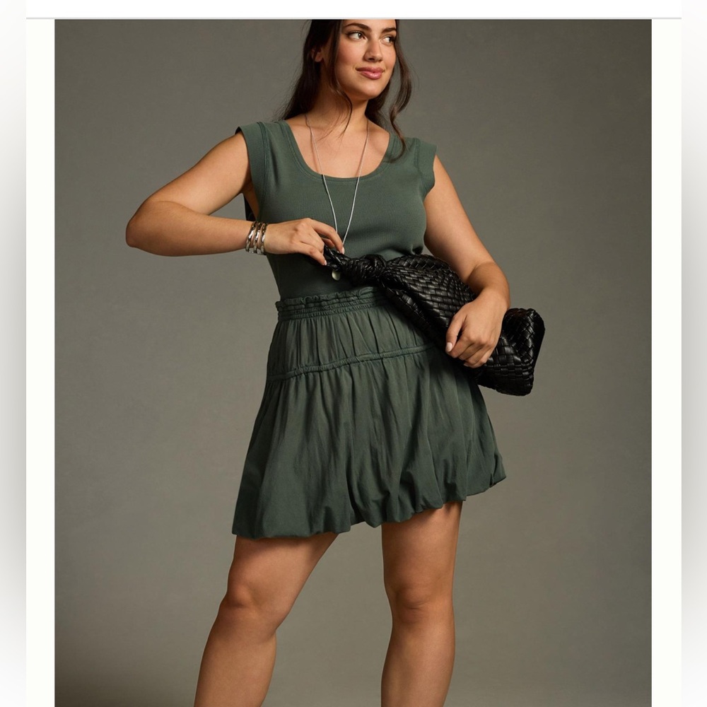 Anthropologie Green Women's Dress - Picture 5 of 16